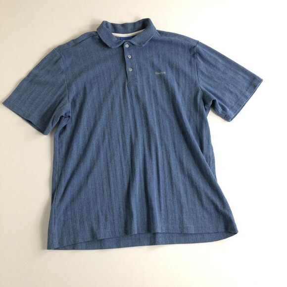 Reebok Blue Golf Polo T-Shirt Size R61‎ - Picture 1 of 5